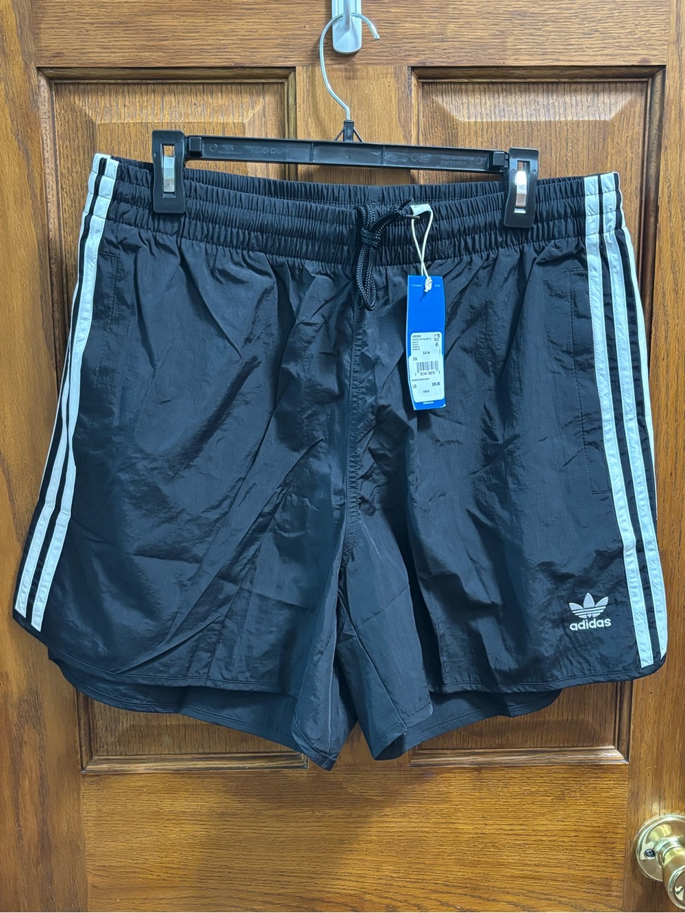 adidas Originals Adicolor Classics Sprinter Shorts Black Sz L. NWT